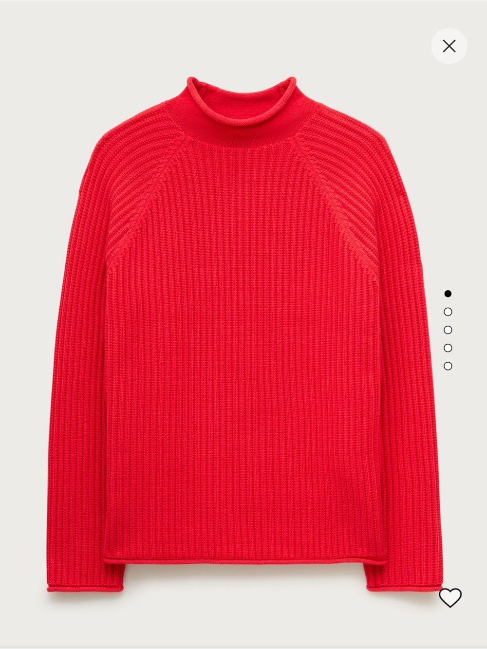 MEN’s JCREW Summer Rollneck Ribbed Sweater